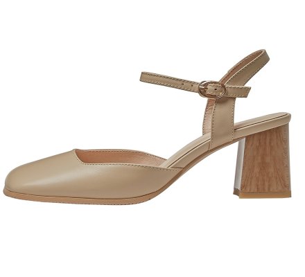 Genuine Leather Ankle Strap High Heels Sandals Women Summer Party Shoes Ladies Sandales Femmes